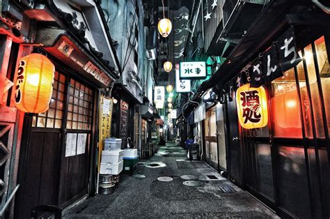 Nonbei Yokocho is a district of tiny bars and restaurants next to the train tracks near hachiko. . Nonbei yokocho shibuya